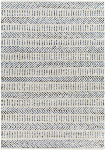 Bali 120 X 96 inch Blue Rug in 8 x 10, Rectangle