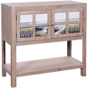 Cameron Natural-Painted Cabinet