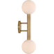 Fenton Wall Sconce Wall Light in Legacy Brass