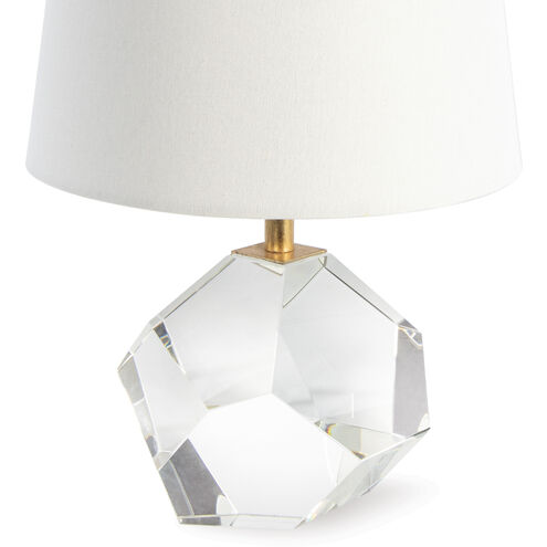 Celeste 15 inch 40.00 watt Clear Mini Lamp Portable Light