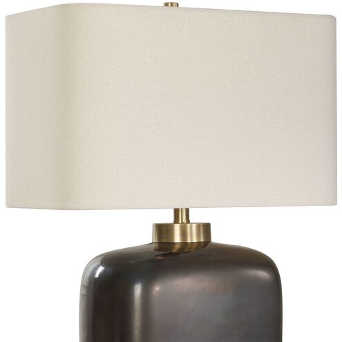 Quentin 25 inch 150.00 watt Dark Bronze and Brass Table Lamp Portable Light
