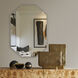 Teddy 31.75 X 22.25 inch Brass with Mirror Wall Mirror