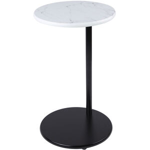 Neely 21 X 12 inch Black/White C Table