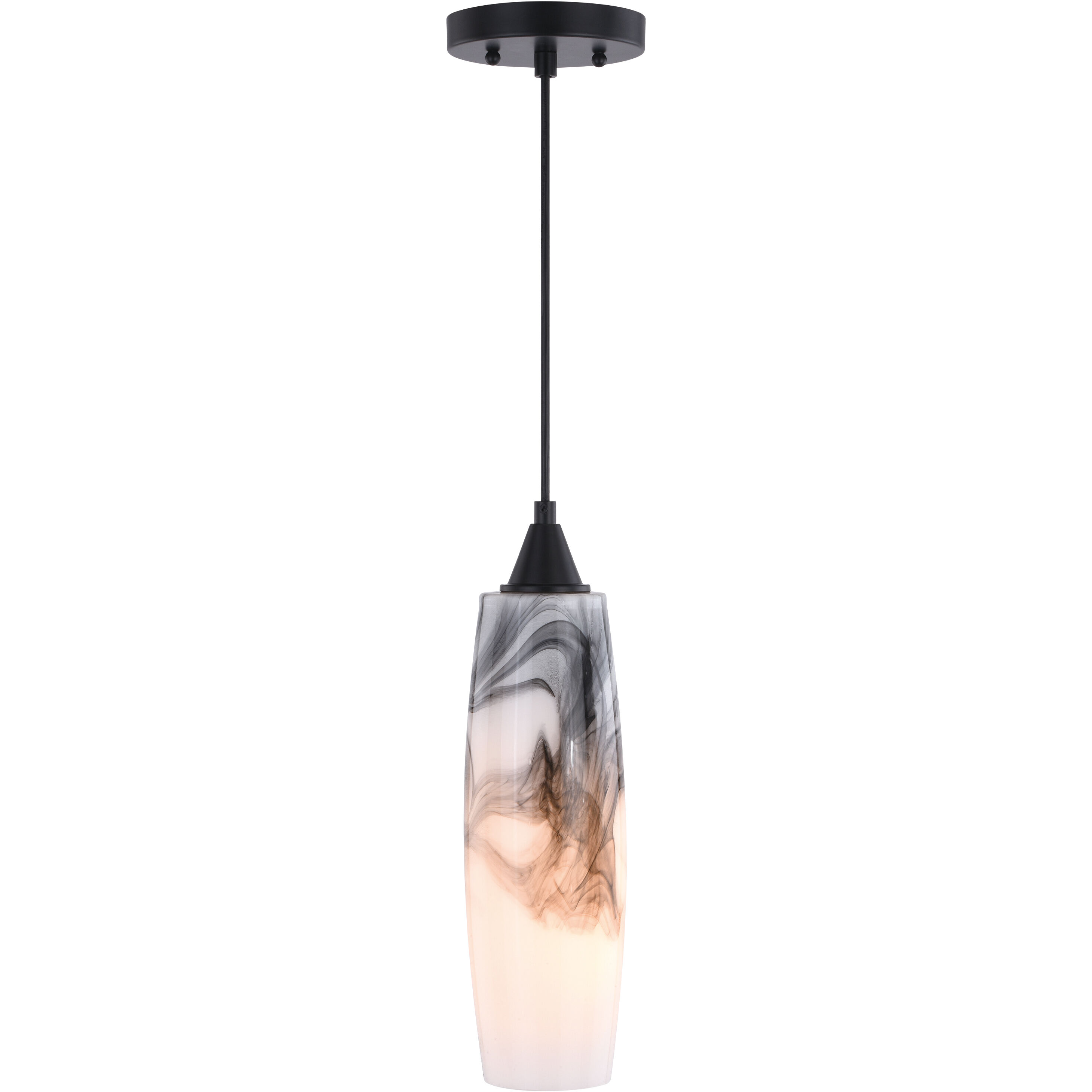 Milano LED 4.25 inch Oil Rubbed Bronze Mini Pendant Ceiling Light