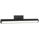 Parallel LED 23 inch Matte Black Wall Sconce Wall Light