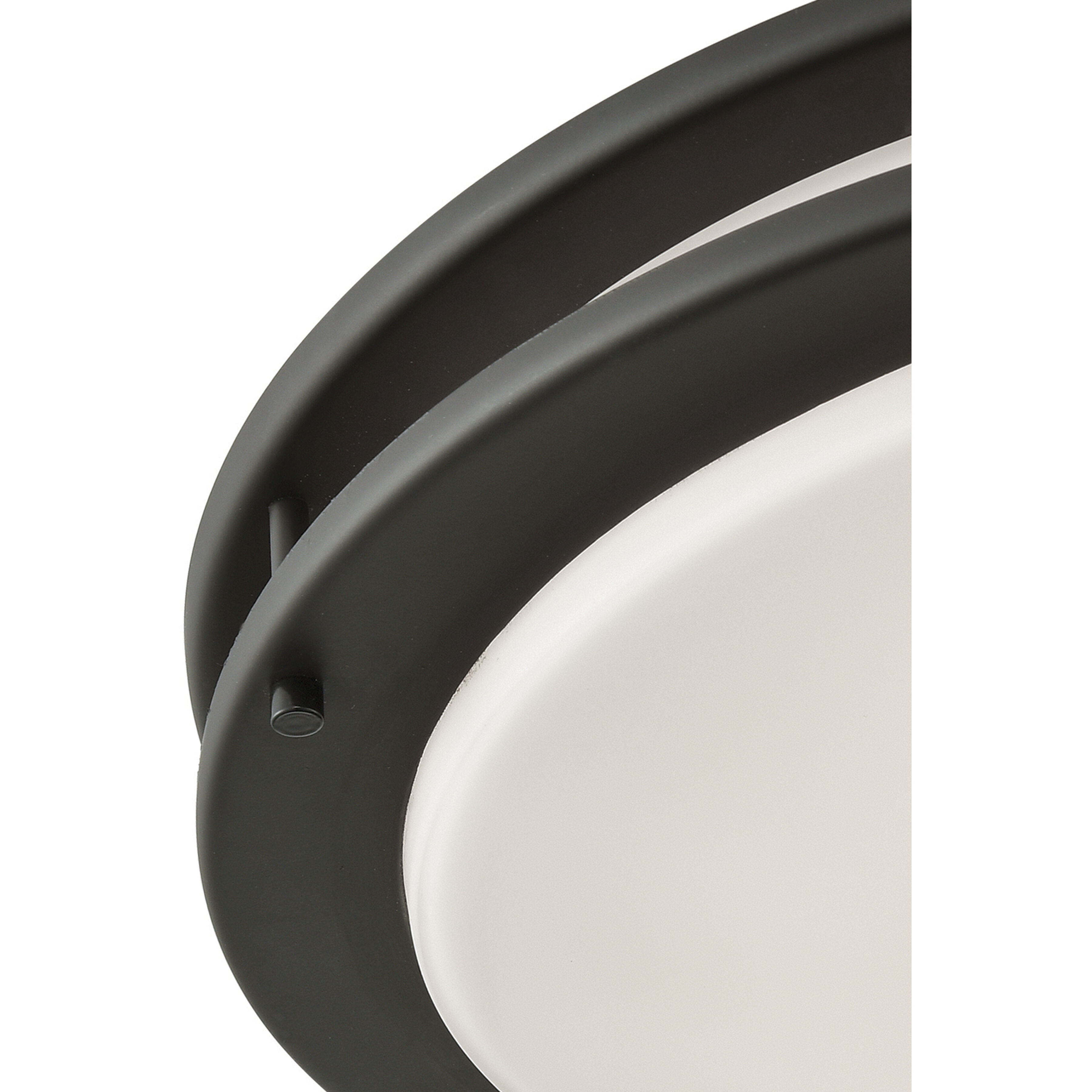 Clarion LED 15 inch Oil Rubbed Bronze Flush Mount Ceiling Light