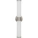 Brentwood LED 5 inch Brushed Steel Vanity Light Wall Light