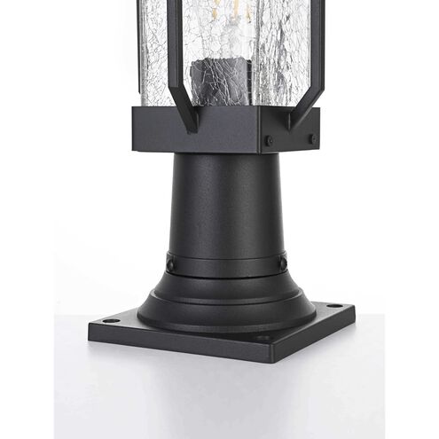Salem 1 Light 15 inch Black Outdoor Post Light