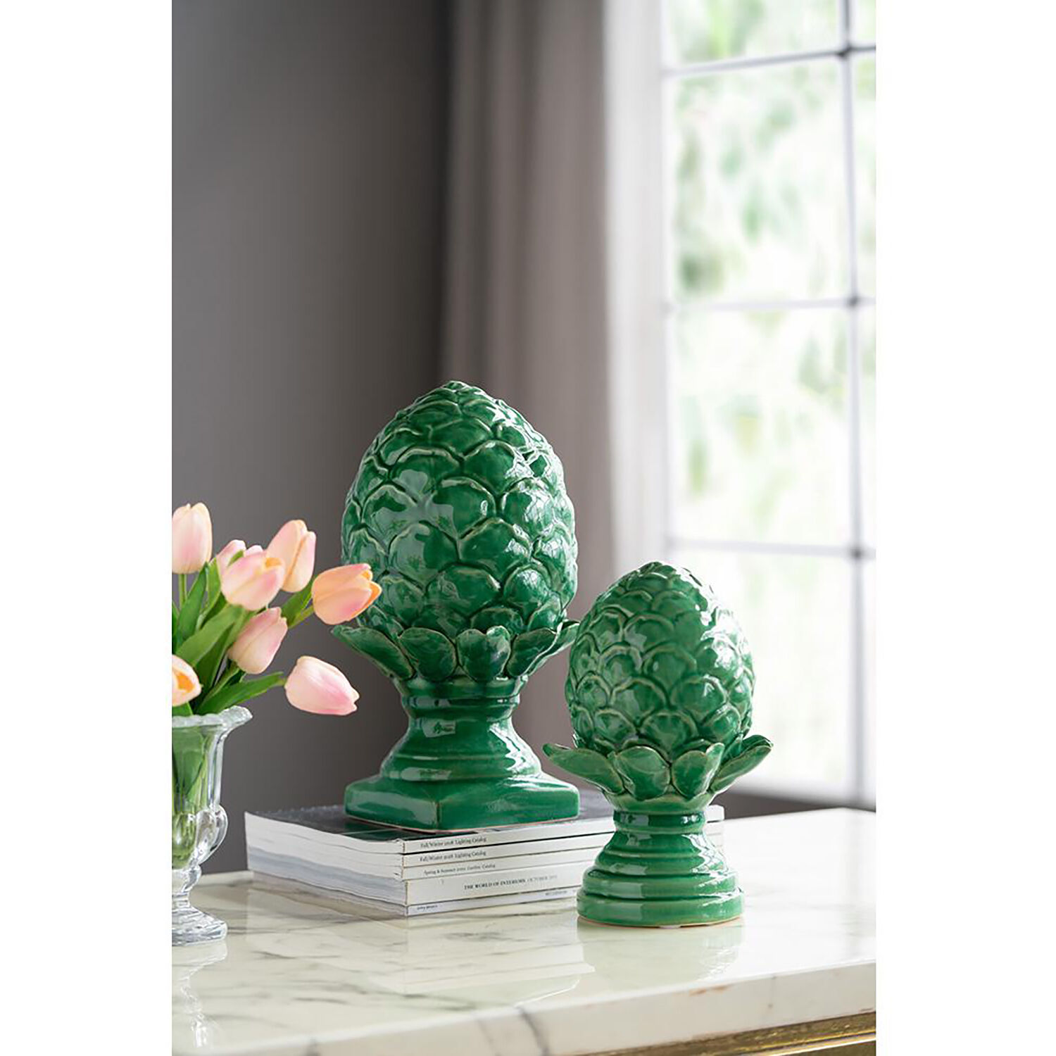 Helsa Vintage Green Décor