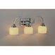 Swale 3 Light 24.75 inch Polished Chrome Bath Vanity Wall Light