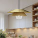 Alora Mood Tetsu Pendant Ceiling Light in Brushed Gold