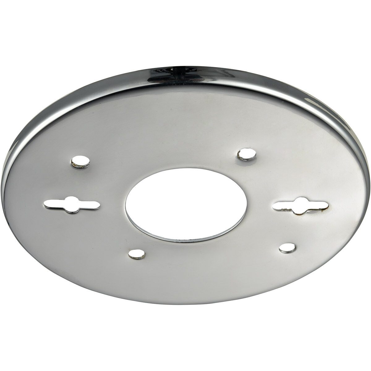 Universal Polished Nickel Vanity Plate