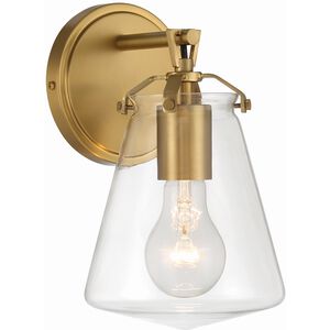 Voss 1 Light 5.75 inch Luxe Gold Sconce Wall Light