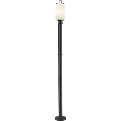 Sana 2 Light 94 inch Black Outdoor Post Mounted Fixture