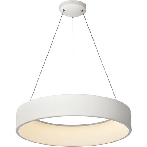Orbit LED 23.5 inch White Pendant Ceiling Light