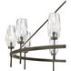 Ana 12 Light 58 inch Black Oxide Chandelier Ceiling Light