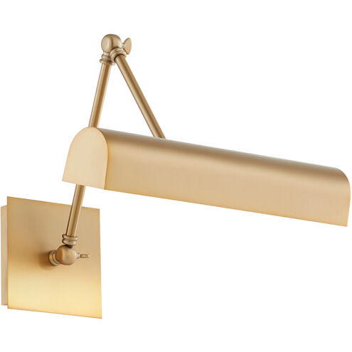 Picture Lights 120 watt 14.5 inch Aged Brass Gooseneck Picture Light Wall Light