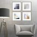 Abstract Collection Blue Framed Art