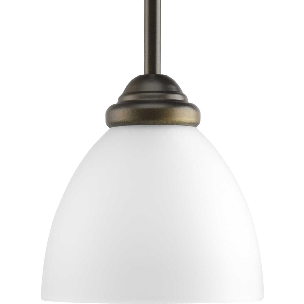 Heart 1 Light 5.81 inch Antique Bronze Mini-Pendant Ceiling Light