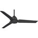 Java 54 inch Coal Outdoor Ceiling Fan 