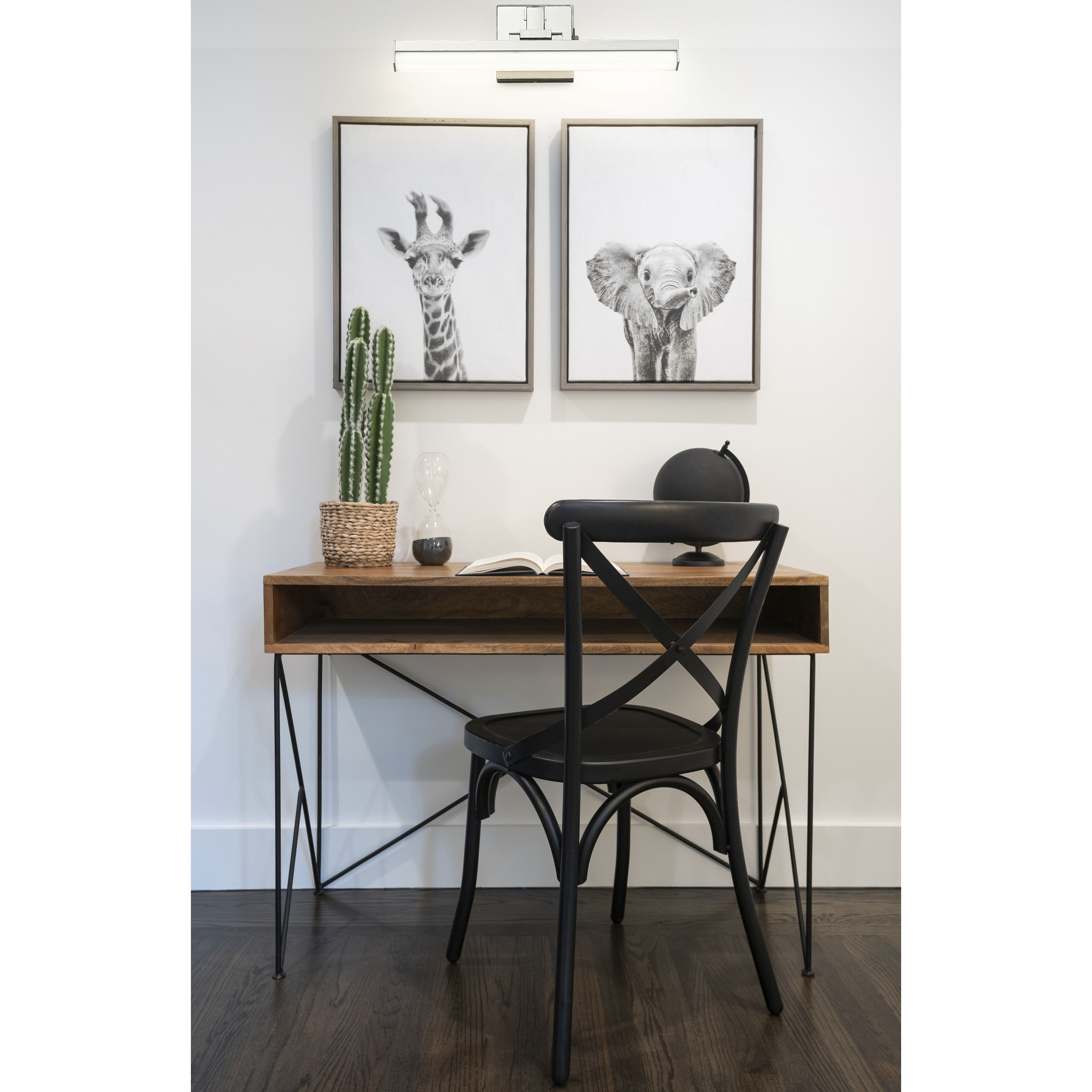 Liam LED 18 inch Chrome Vanity Wall Light