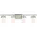 Robie 4 Light 34 inch Brushed Nickel Wall Bath Fixture Wall Light