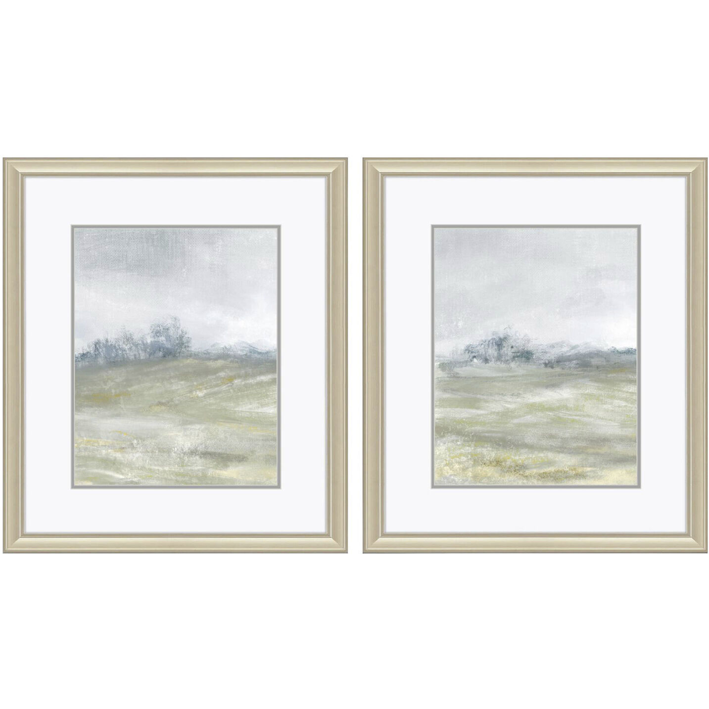 Landscapes Blue and Green and Gray and Neutral Framed Art, Propac