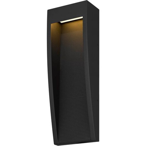 Taper LED 16 inch Sand Black Wall Sconce