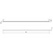 Thin-Line LED 72 inch Satin White Wall Bar Wall Light