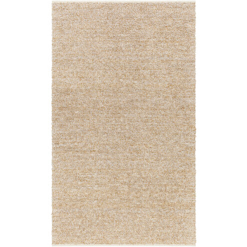 Boculette 108 X 72 inch Brown/Off-White Handmade Rug in 6 x 9, Rectangle