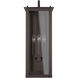 Hunt 4 Light 29 inch Oiled Bronze Outdoor Wall Mount in Incandescent