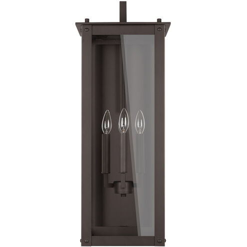 Hunt 4 Light 29 inch Oiled Bronze Outdoor Wall Mount in Incandescent