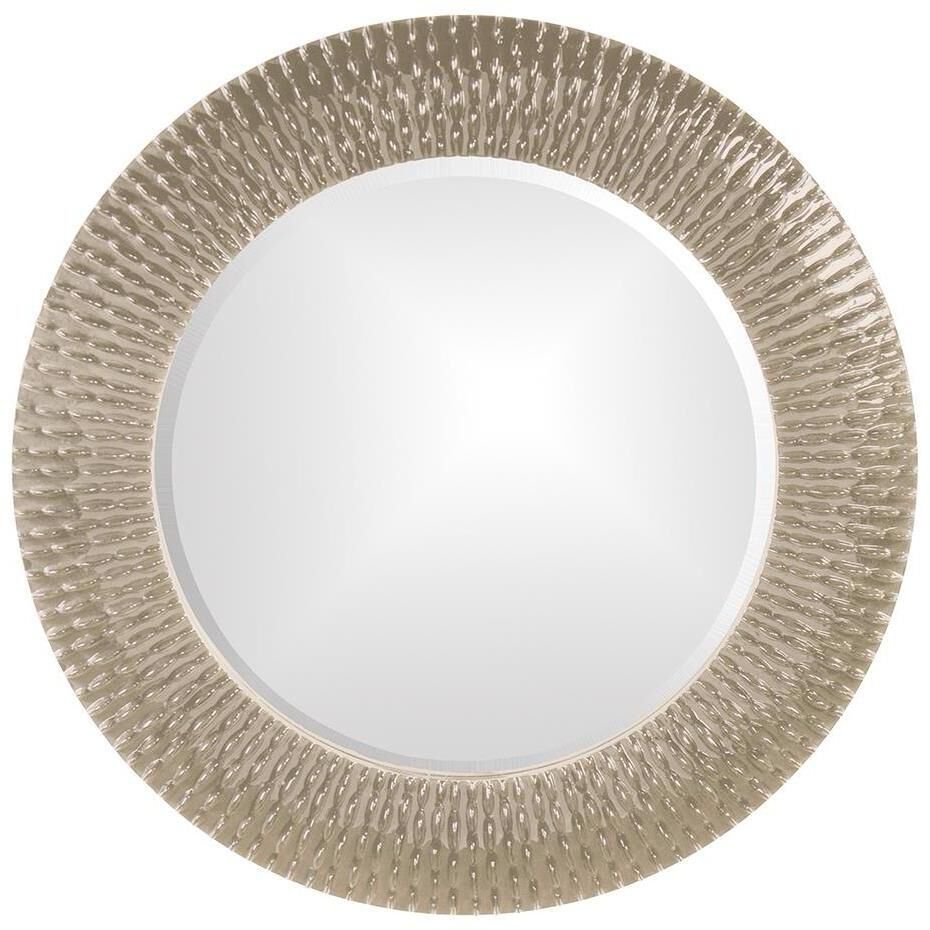 Bergman 32 X 32 inch Glossy Nickel Wall Mirror