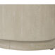 Hutton 18 inch Ashe Blonde Oak with Ecru Ottoman
