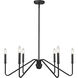 Yep Kennedy 6 Light 29.75 inch Chandelier