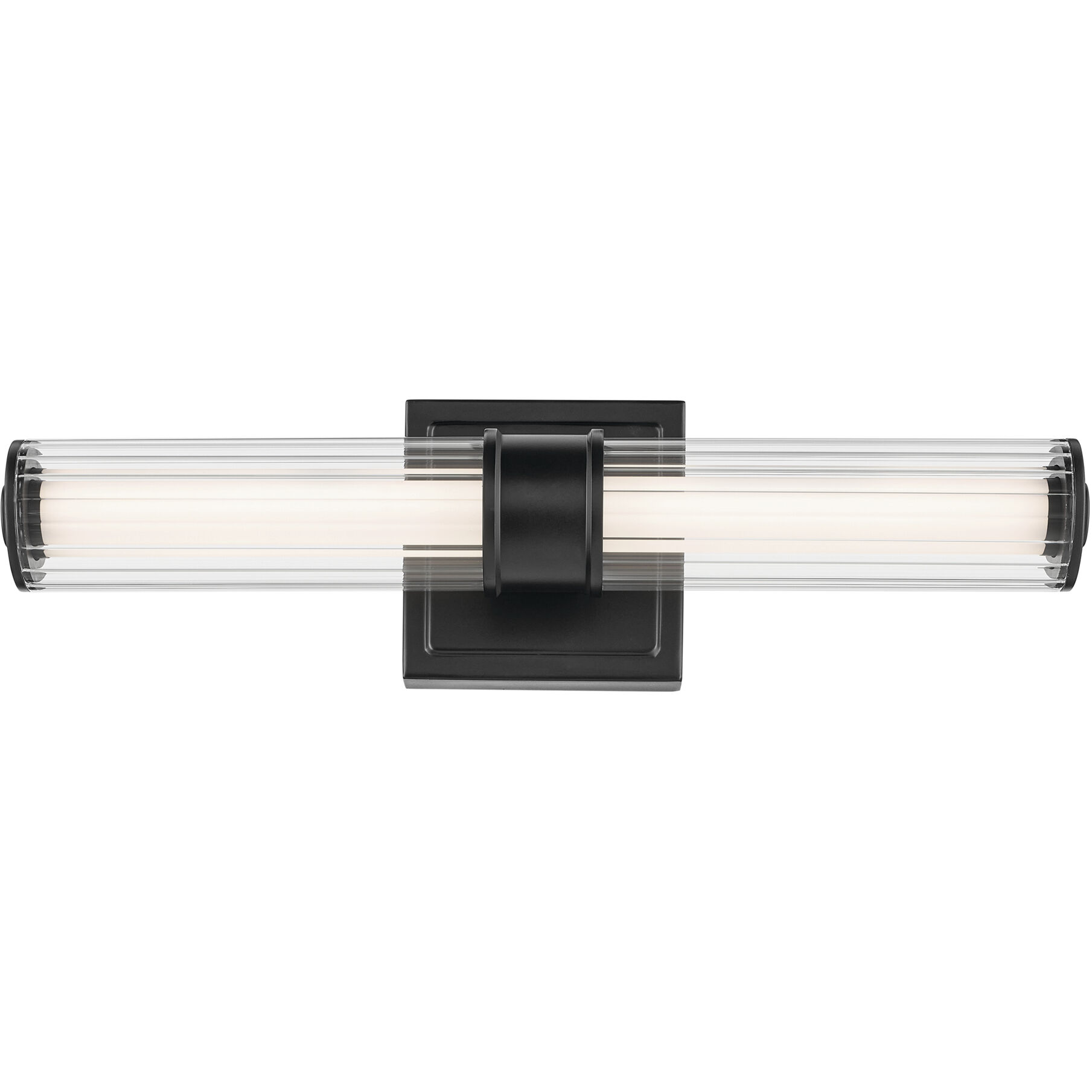 Laurene LED 18.5 inch Black Linear Bath Bar Wall Light, Small