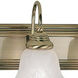 Belmont 6 Light 48 inch Antique Brass Bath Vanity Wall Light