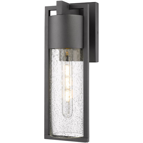 Bond LED 15.75 inch Black Outdoor Wall Light