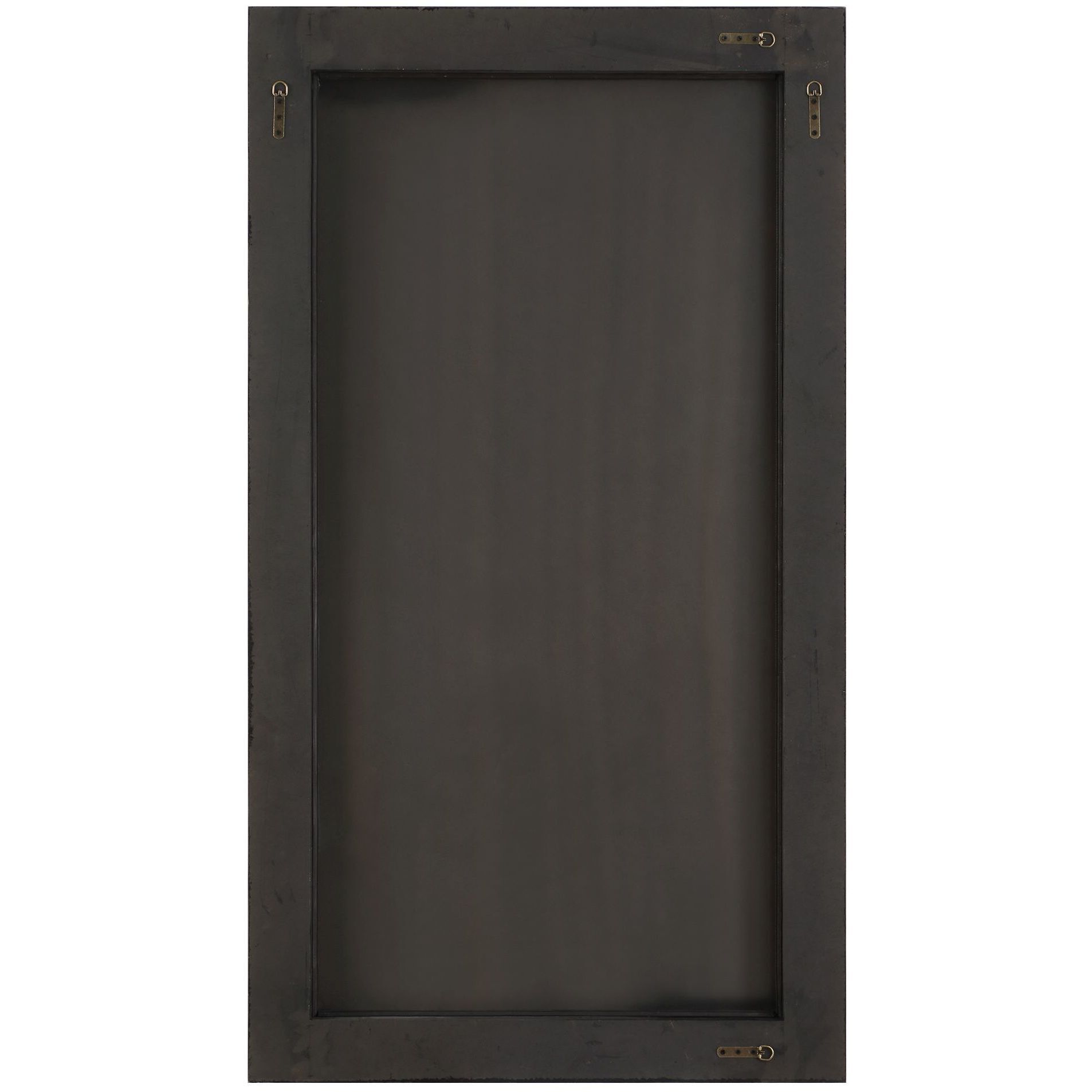 Matheson 68 X 37.75 inch Walnut Veneer and Brushed Gold Mirror