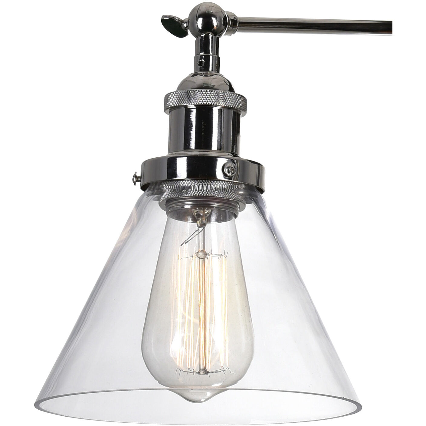 Eustis 2 Light 15 inch Polished Nickel Wall Light