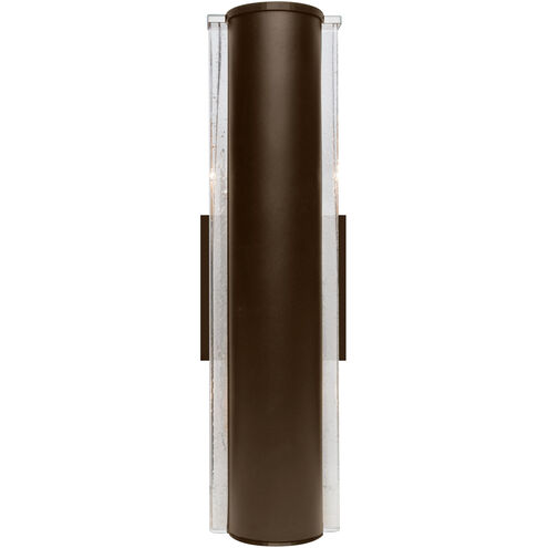 Espada 2 Light 16 inch Bronze Outdoor Wall Sconce