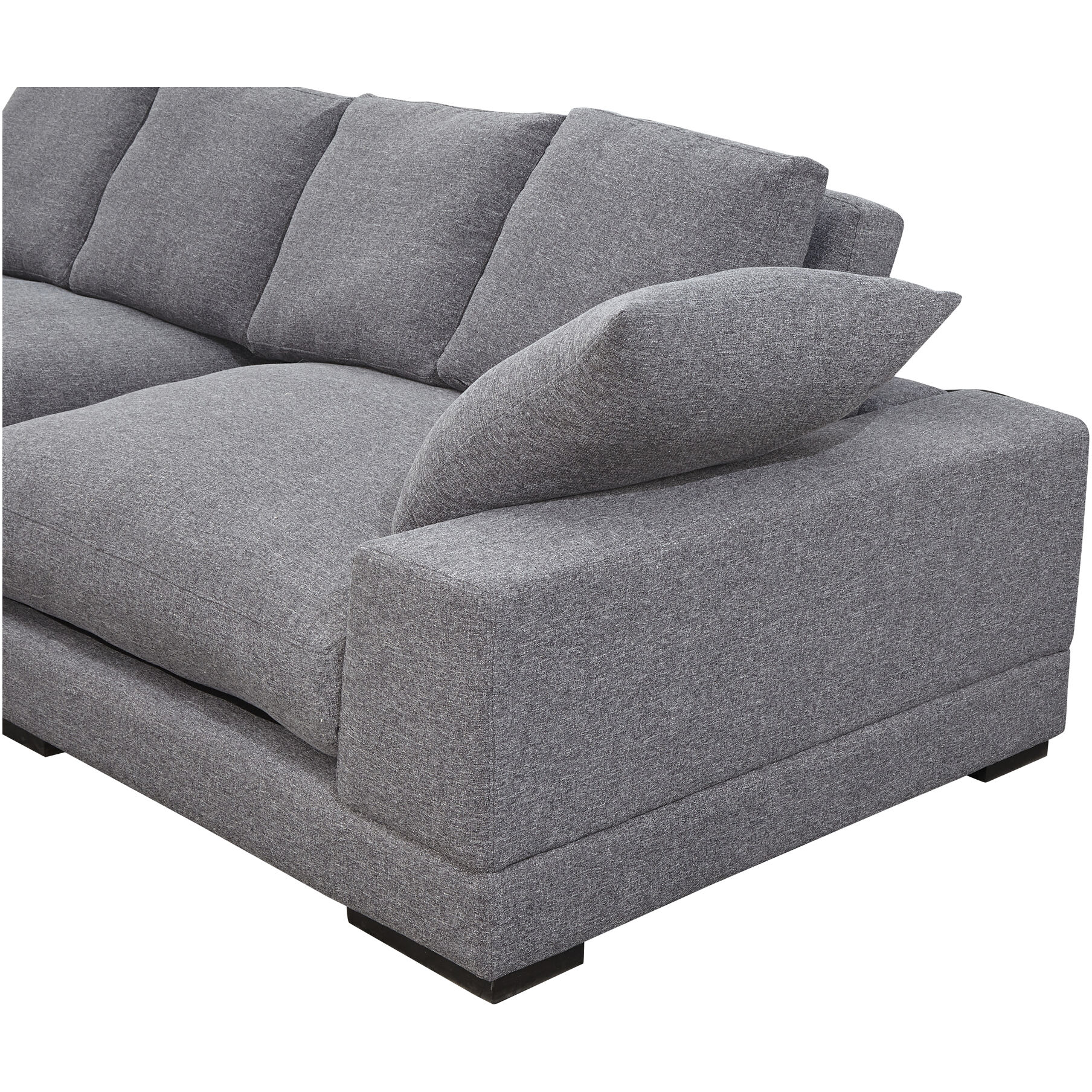 Plunge 106 X 46 inch Grey Sectional