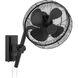 Cyprus 29 inch Matte Black Patio Wall Fan