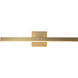 Vega LED 23 inch Brushed Gold Bath Vanity Light Wall Light