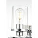 Saanvi 1 Light 5 inch Chrome Bath Sconce Wall Light