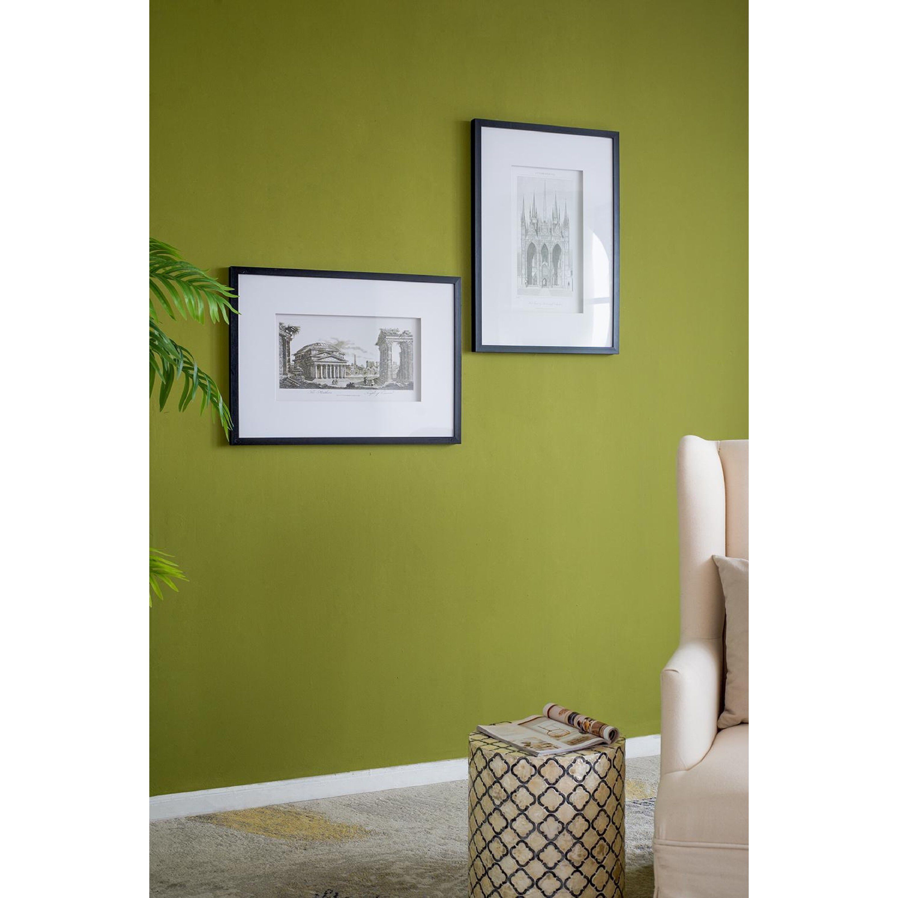 Smithsonian Black and Beige and Black Wall Art, The Pantheon Temple of Concord