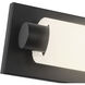 Charleston 31 inch Black Bath Vanity Light Wall Light