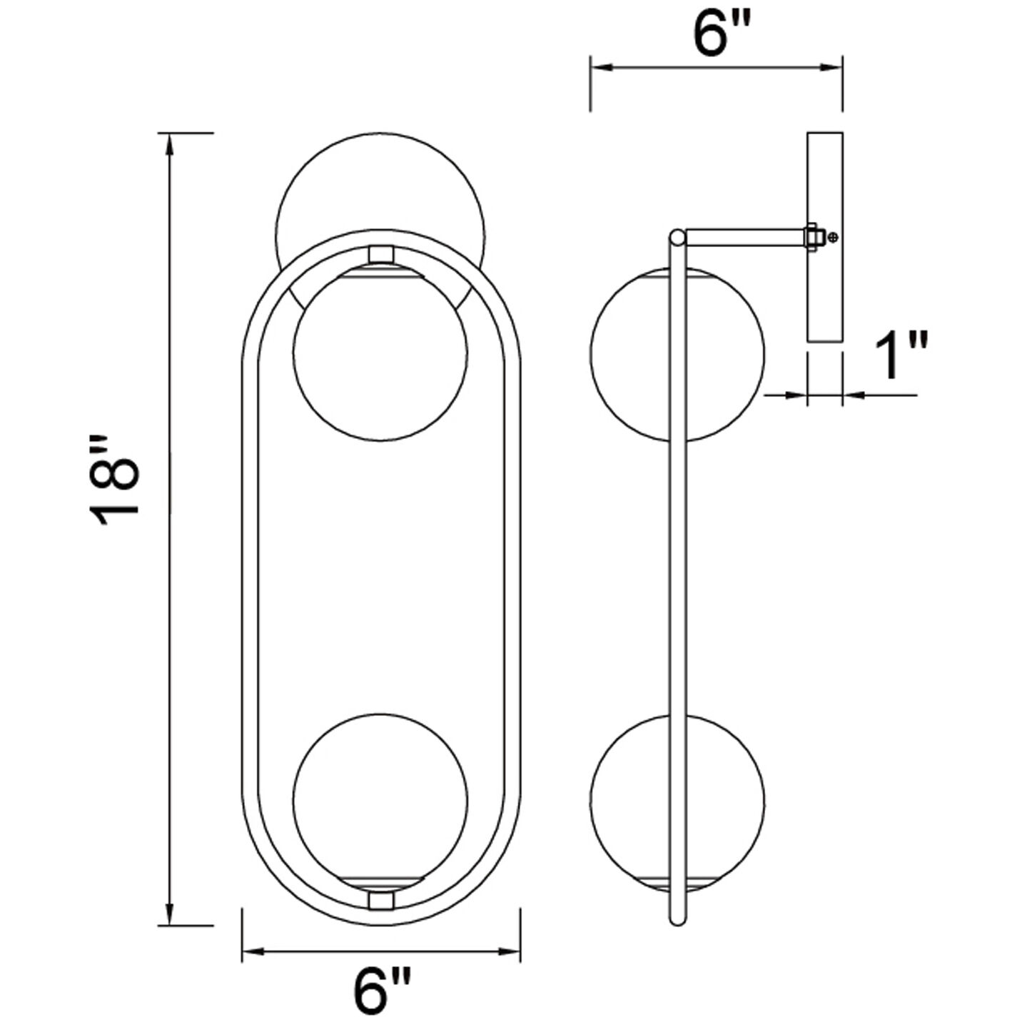 Celeste LED 6 inch Medallion Gold Wall Sconce Wall Light