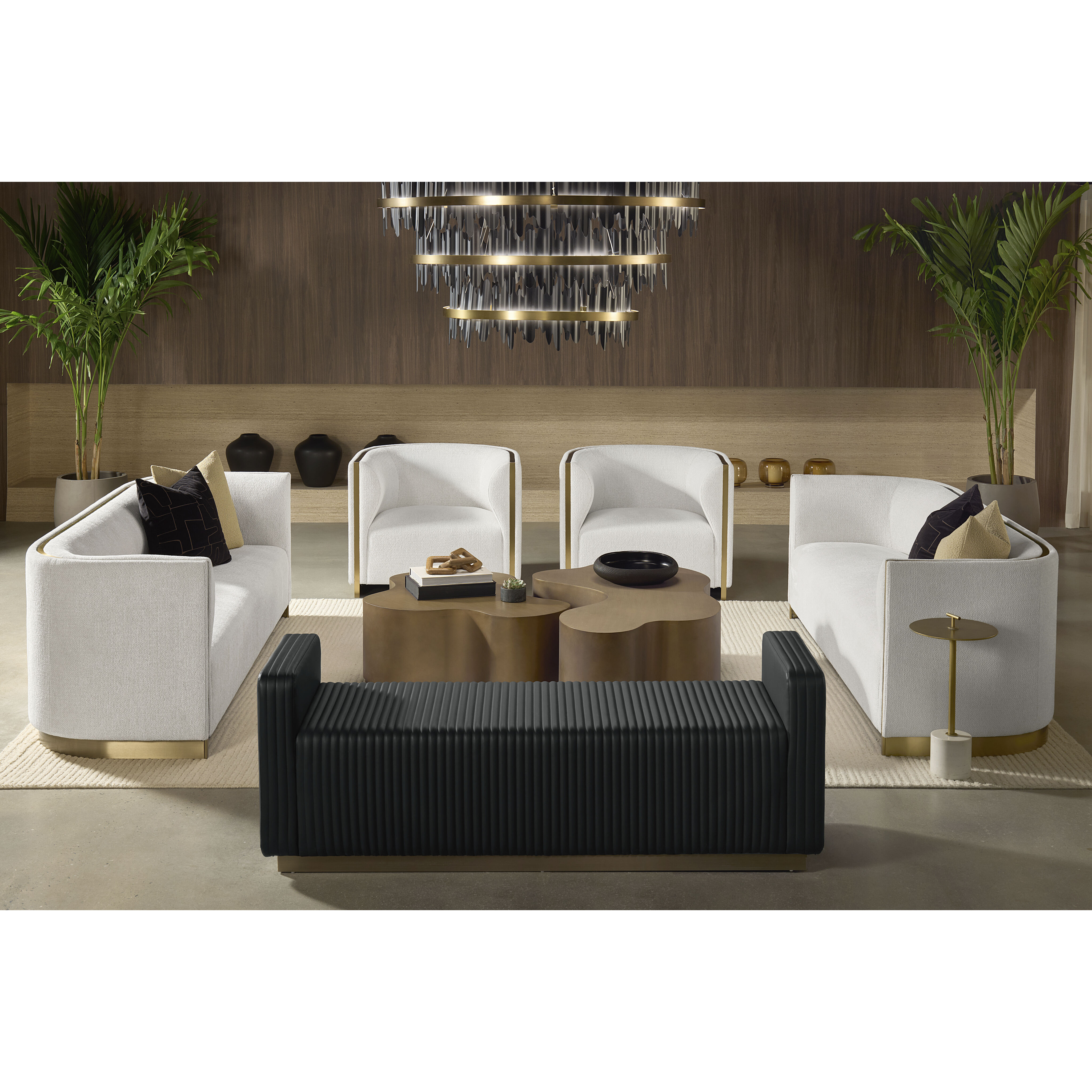 Odette Maven Black Bench
