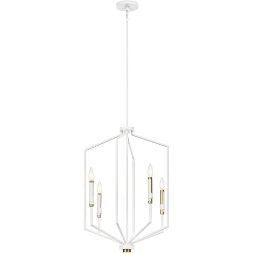 Armand 4 Light 19.25 inch White Foyer Ceiling Light, Large